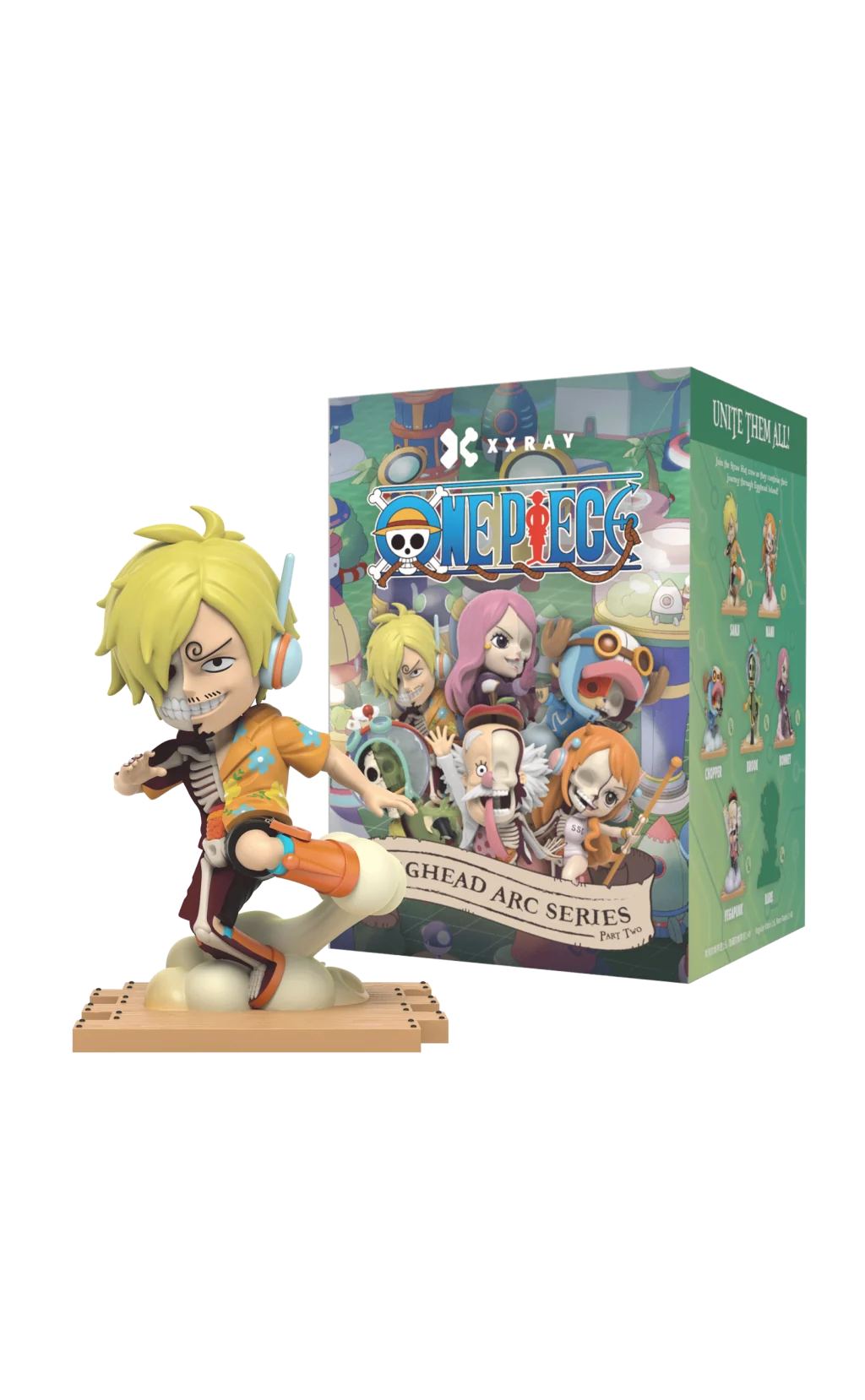 Mighty Jaxx XXRAY: One Piece Egghead Arc Series Part two - Blind Box