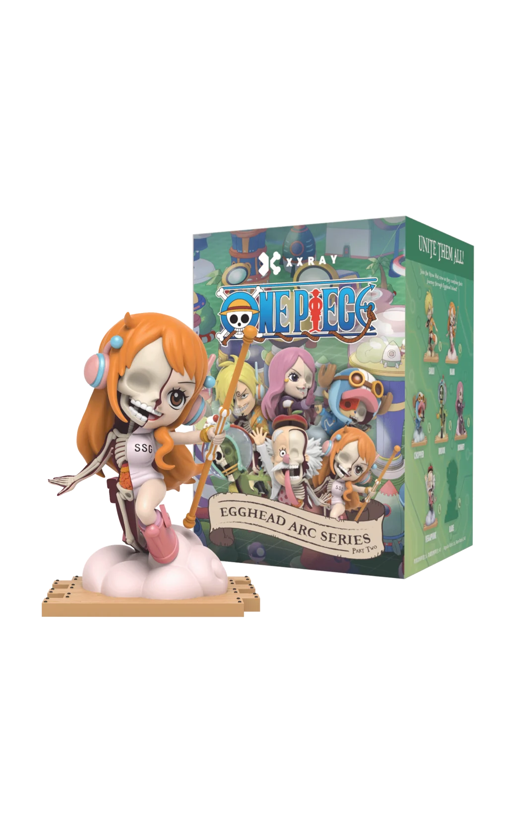 Mighty Jaxx XXRAY: One Piece Egghead Arc Series Part two - Blind Box