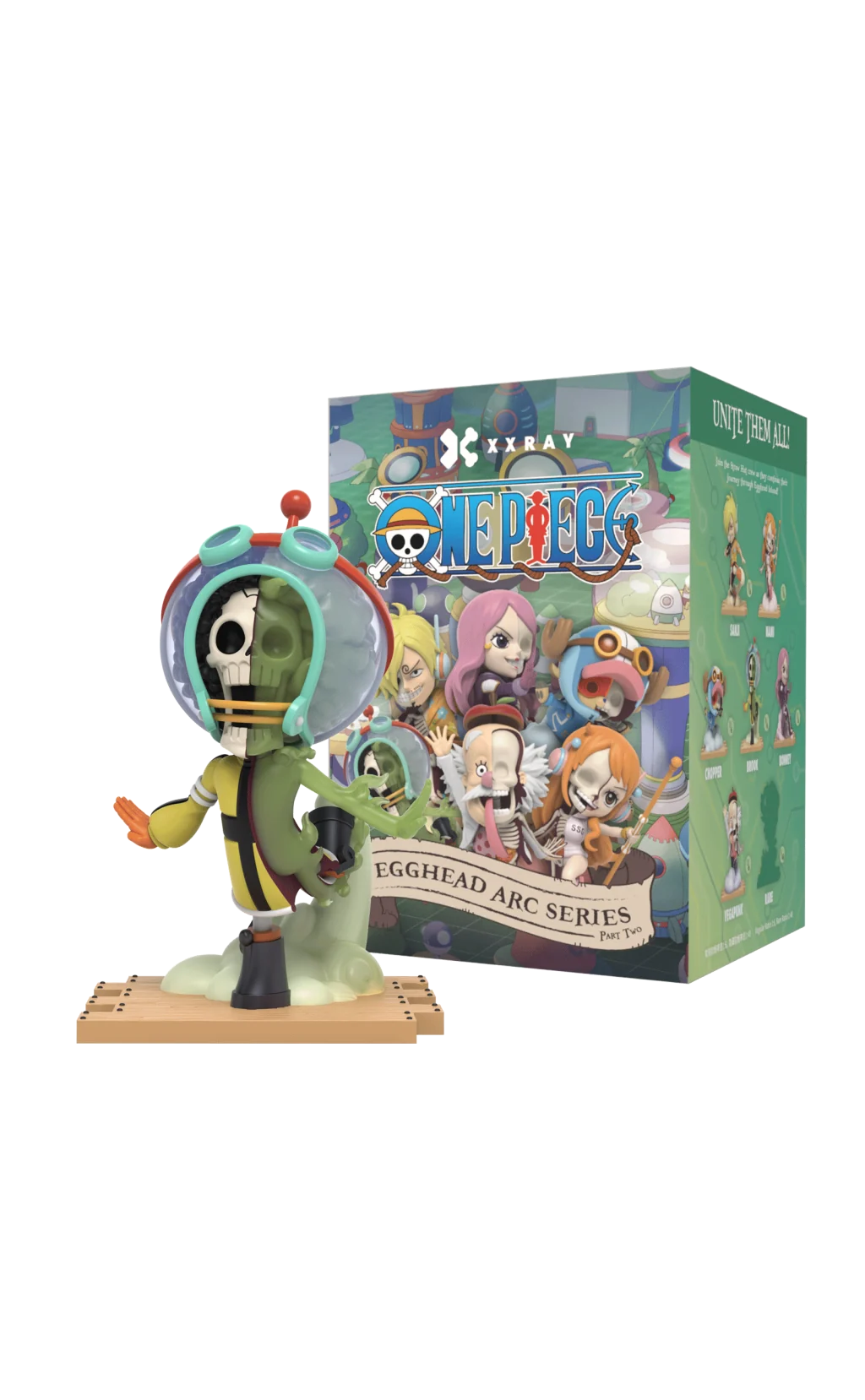 Mighty Jaxx XXRAY: One Piece Egghead Arc Series Part two - Blind Box