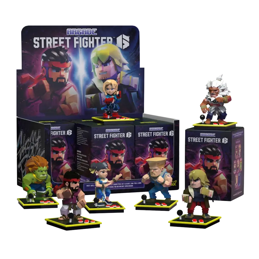 Mighty Jaxx Arcade: Capcom Street Fighter Series – Blind Box