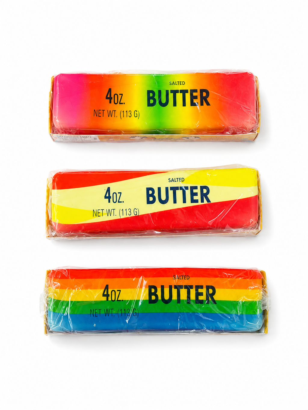 Rainbow Butter Slow-Rise Squishy