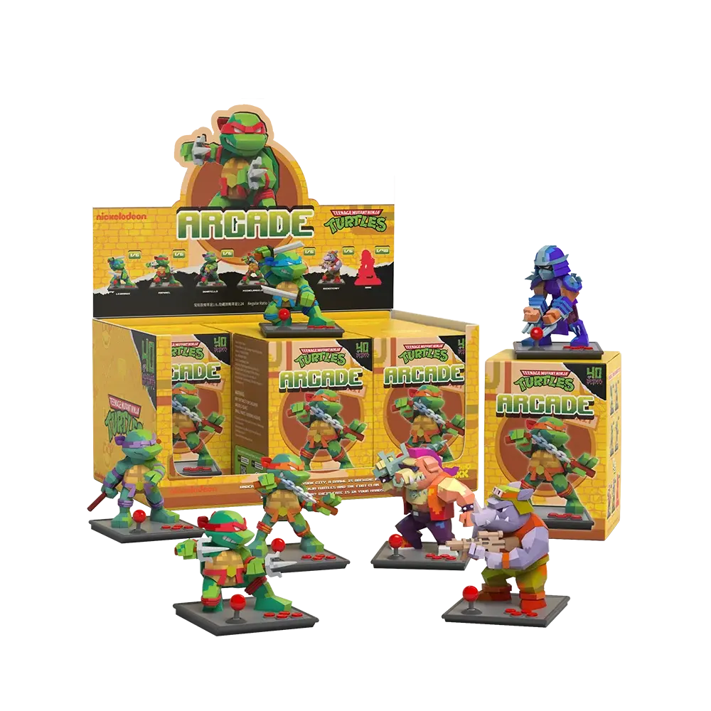 Mighty Jaxx Arcade: Teenage Mutant Ninja Turtles – Blind Box