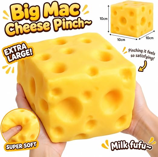 Giant Cheese Squishy